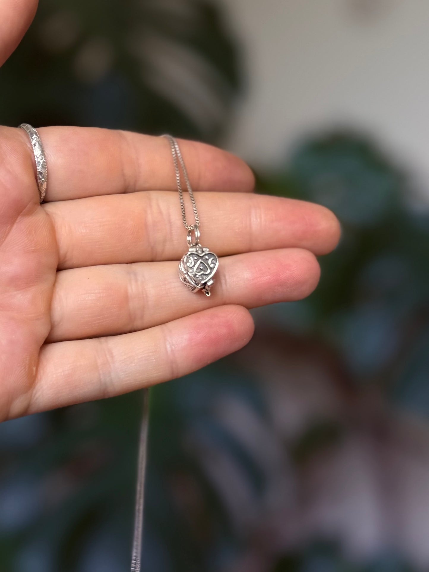 Heart Shaped Box Vintage Necklace