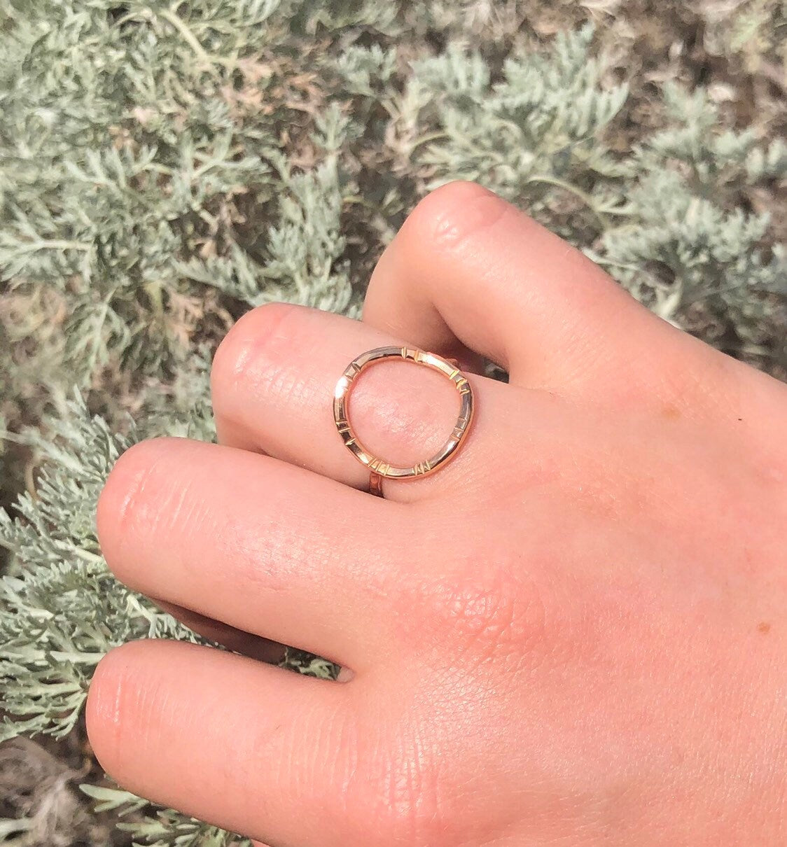 Gold filled / Silver O ring • All sizes avaliable • Etched O Ring • Gold O ring • gold circle ring • gifts for her