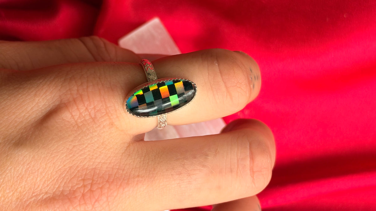 Aura Opal Ring size 8