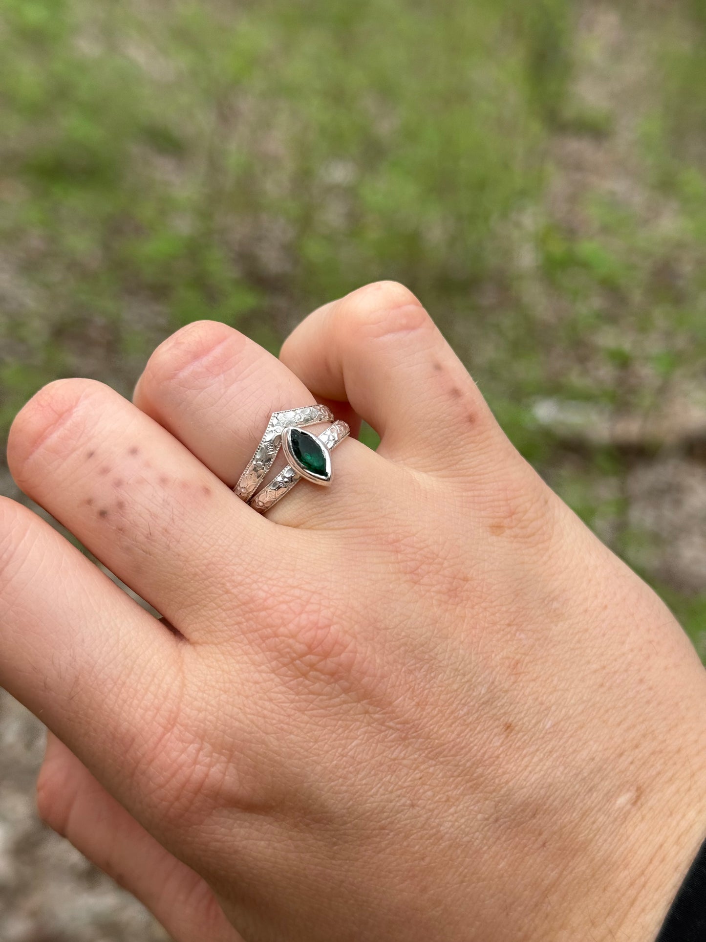 Emerald Stacking set size 6