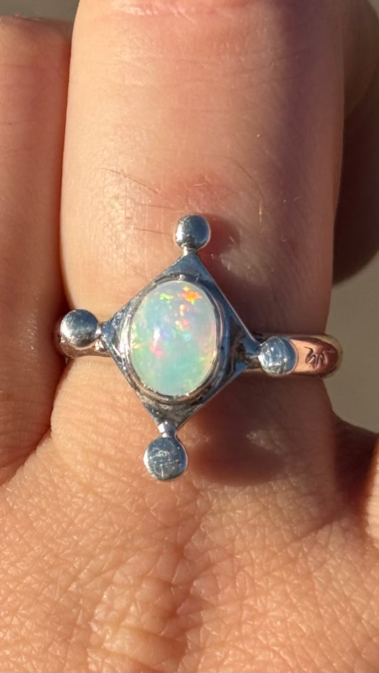 Opal Kite Ring size 8