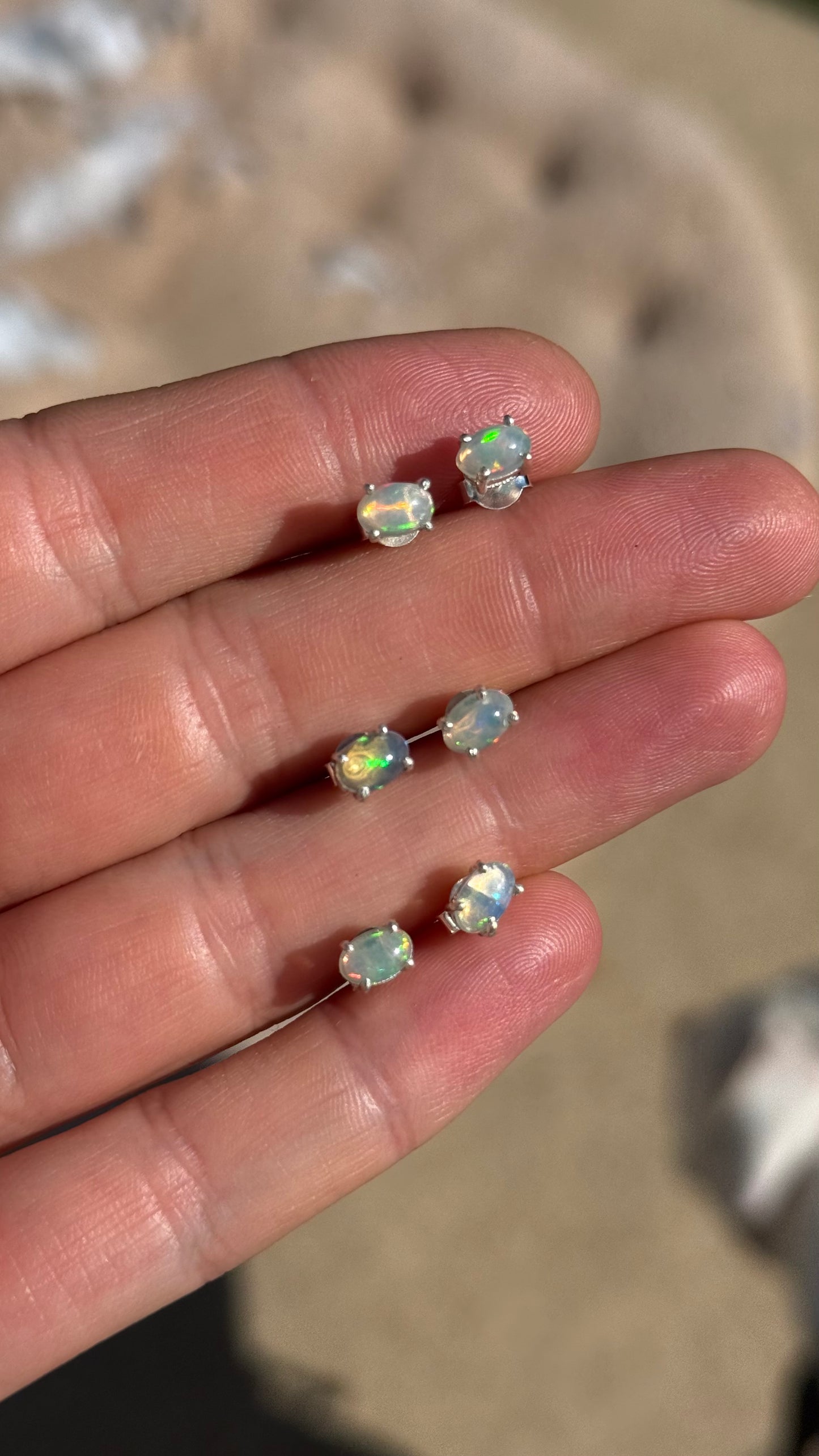 Welo Opal Studs
