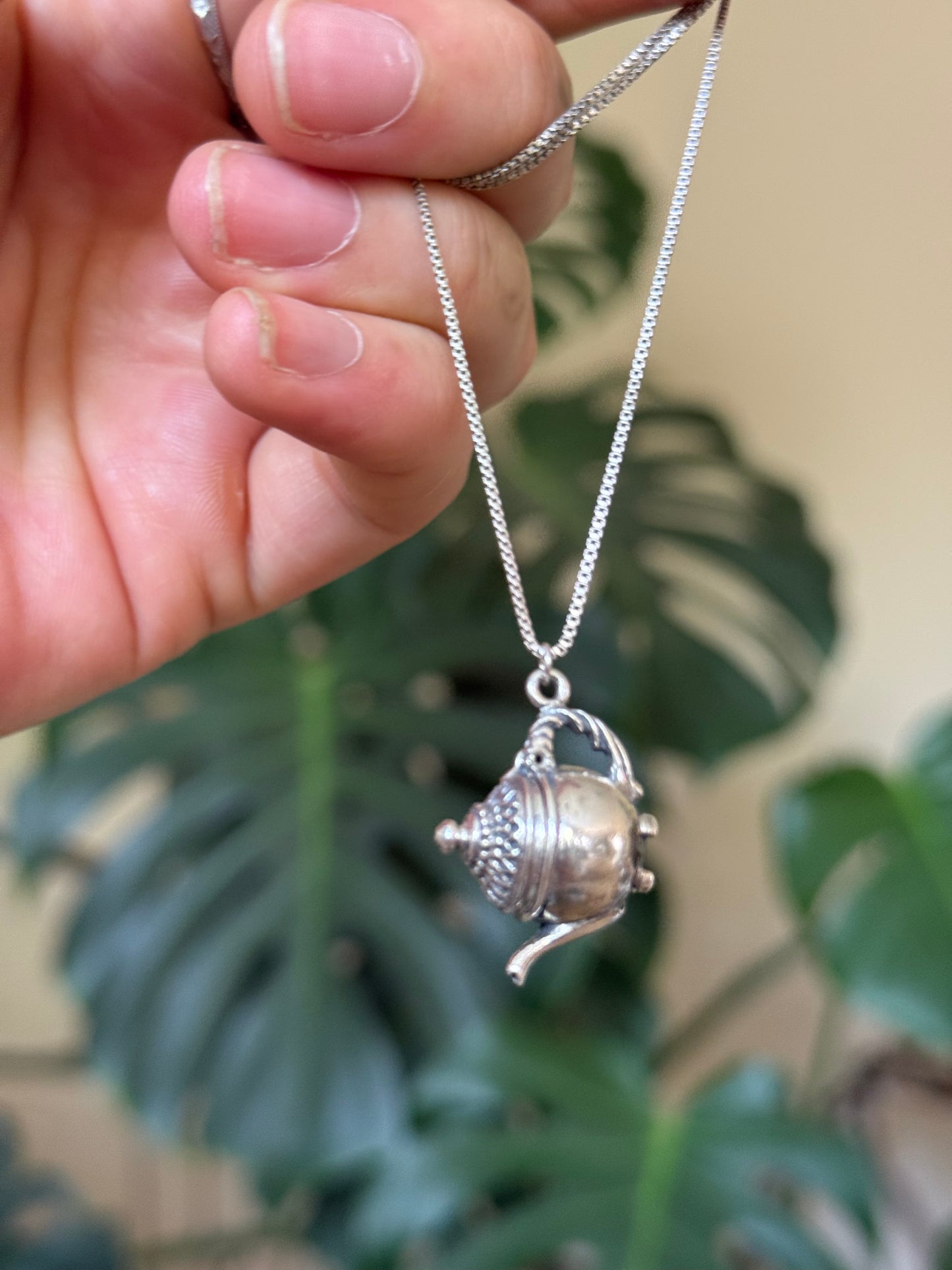 I’m a little Teapot Vintage Necklace