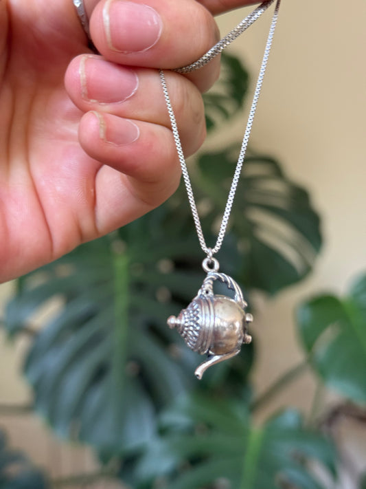 I’m a little Teapot Vintage Necklace
