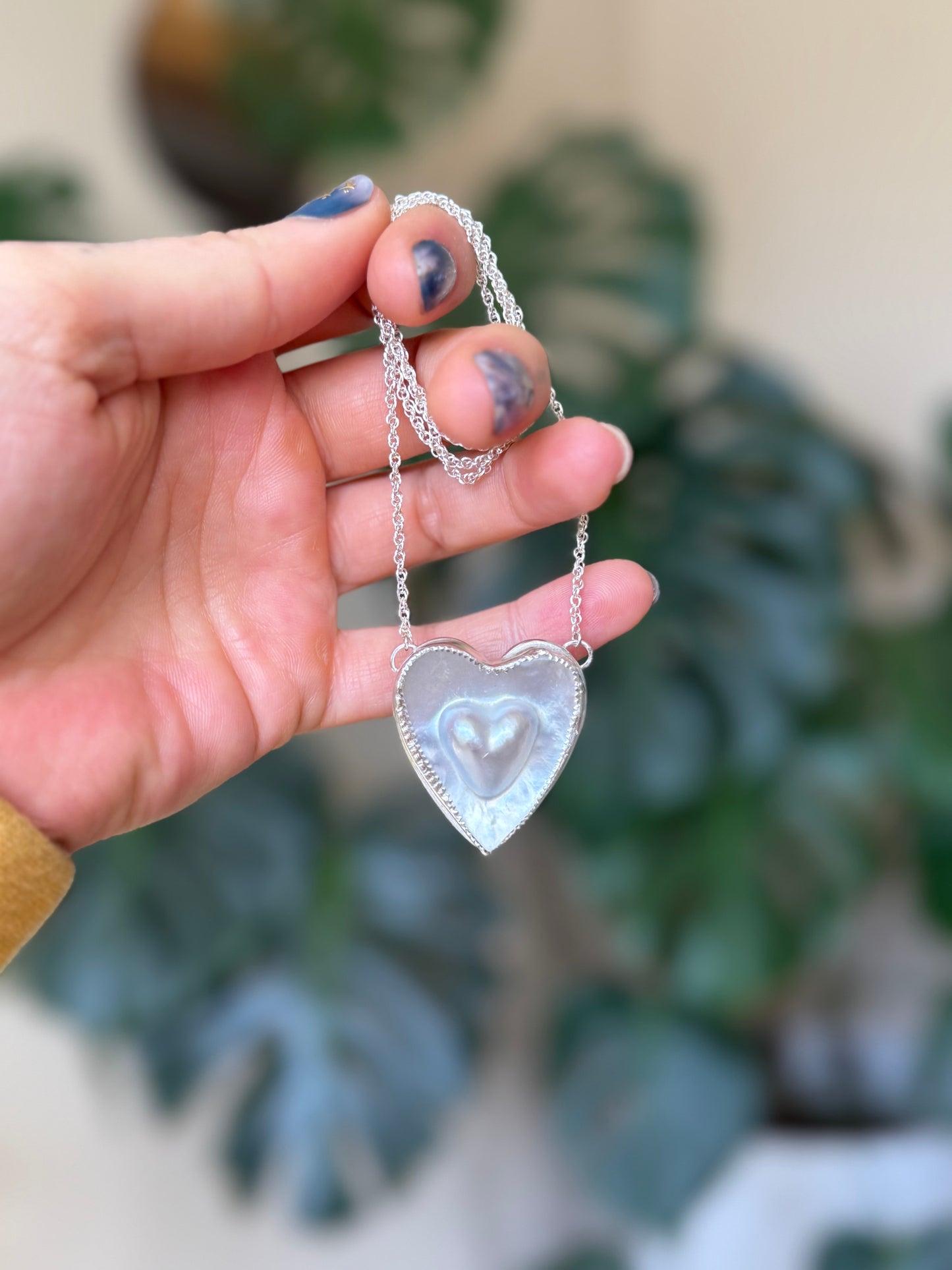 Mabe Pearl Lovers Necklace