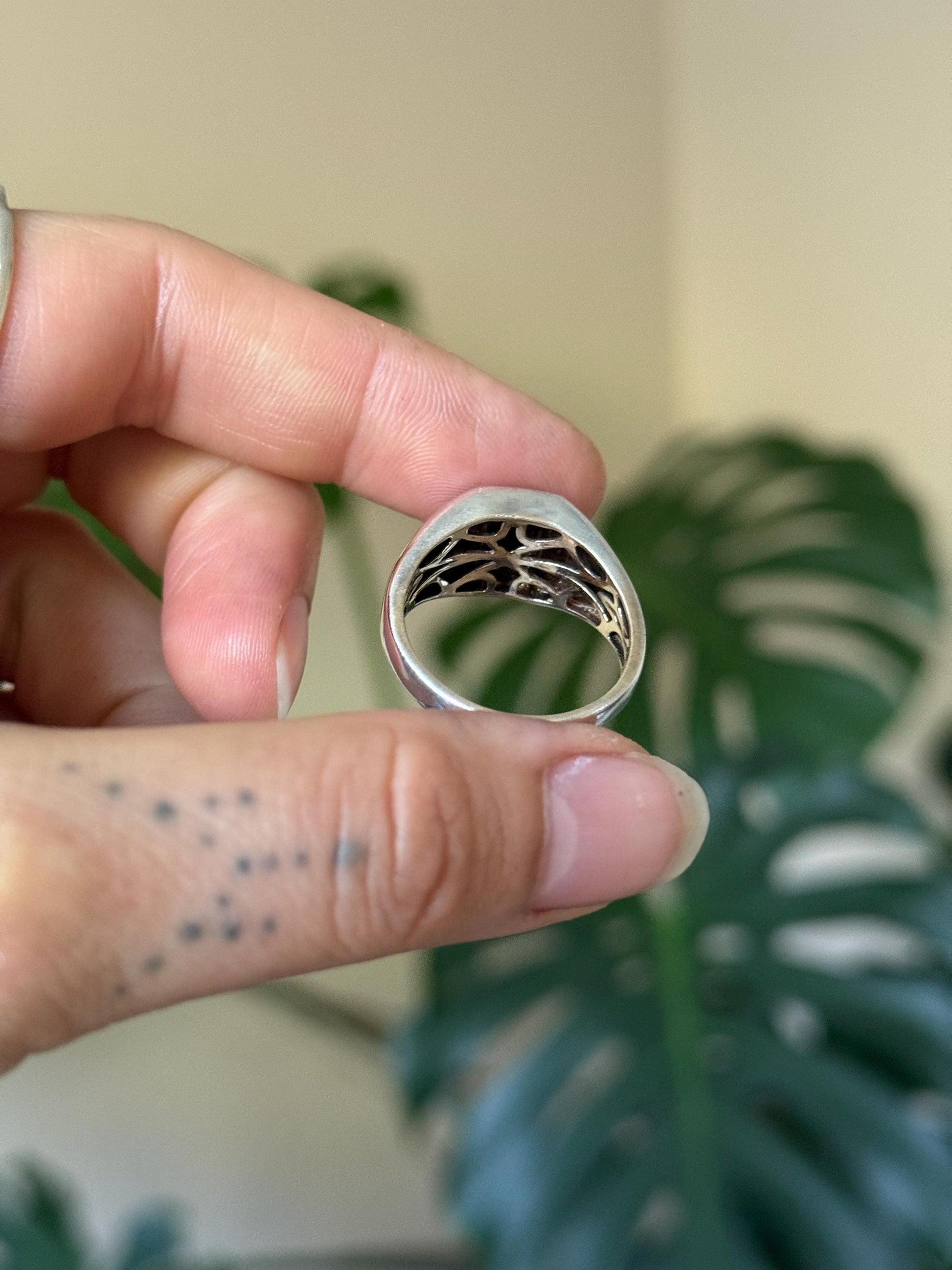 Vintage Diamond Mens Ring size 10