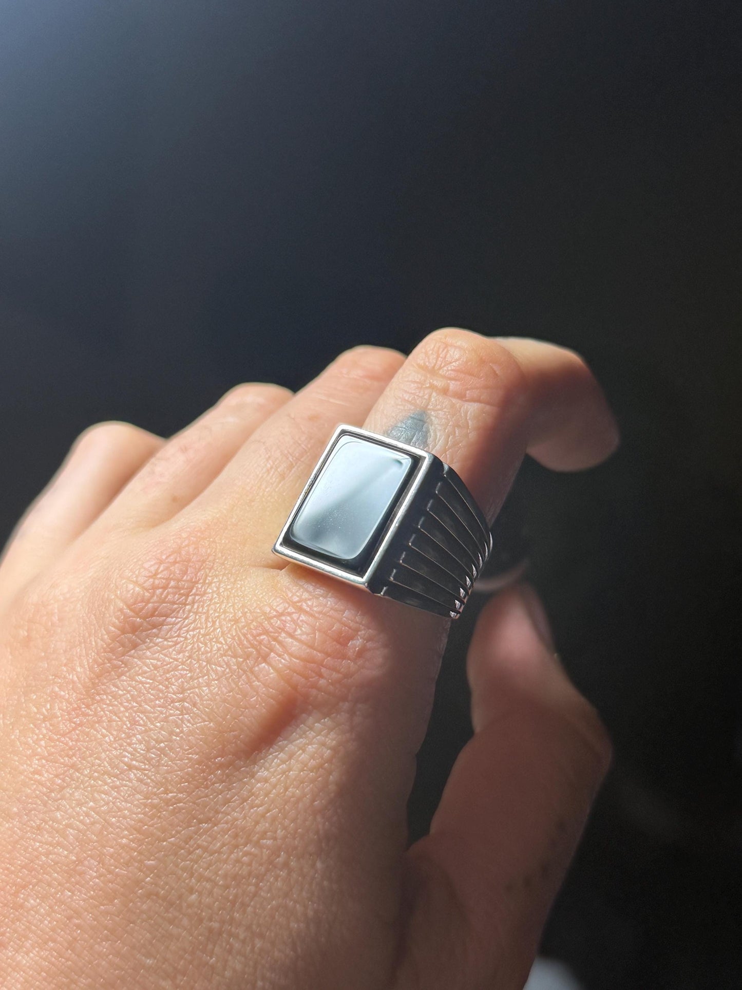 Onyx Mens ring size 10