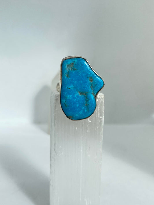 Free form Turquoise Ring size 6