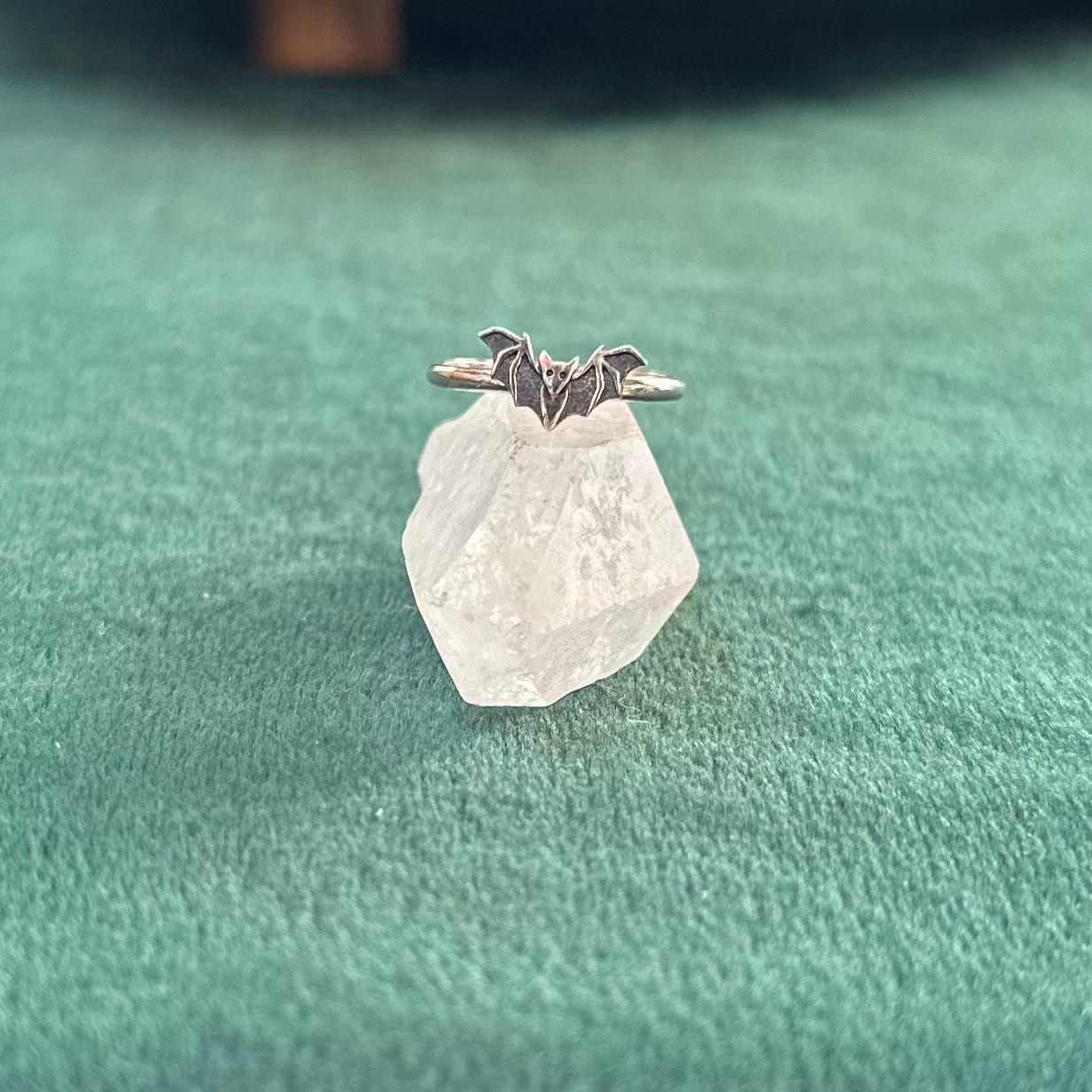 A little Batty ring in Sterling size 6